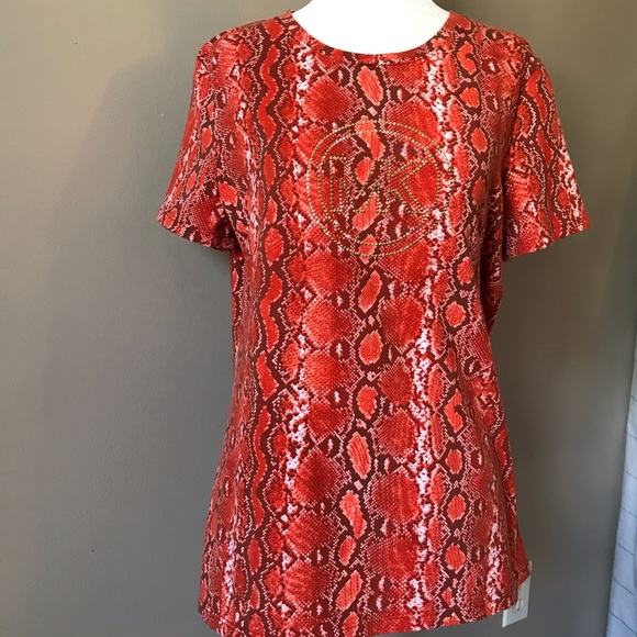 Michael Kors Tops - Michael Kors snake prints top